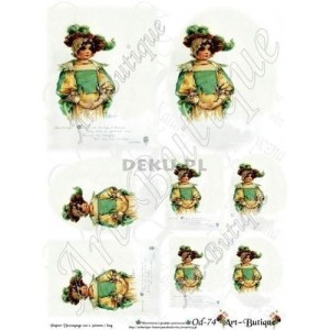Papier do decoupage 210X305 - Art-Butique Od-74 3920