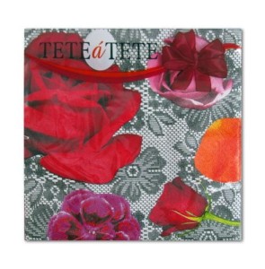 Serwetka do decoupage - Róże 5060