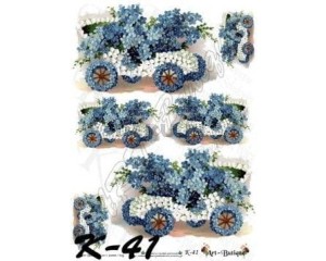 Papier do decoupage 210X305 - Art-Butique K-41 1388