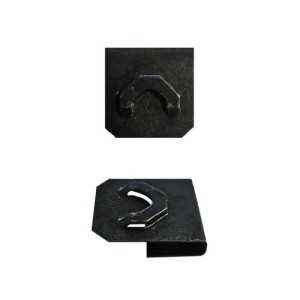 Wieszak wsuwany - 17 mm x 17 mm x 3 mm  4 szt.