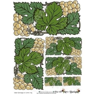 Papier do decoupage 210X305 - Art-Butique Bw-40 3832