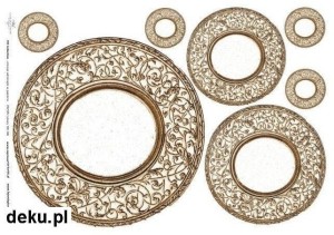 Papier ryżowy A4 210x297 - decoupage itd R0106 716