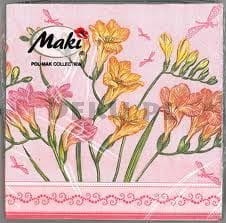 Serwetka do decoupage - kwiaty2 2756