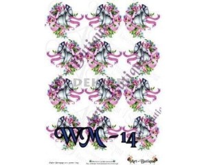 Papier do decoupage 210X305 - Art-Butique Wm-14 1678