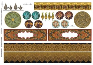 Papier decoupage A4 297X210 -  itd 304m 1329