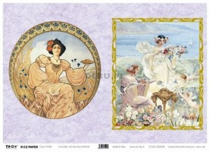 Papier do decoupage 350x500mm - TO-DO R005 1183
