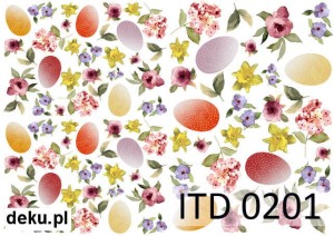 Papier decoupage A4 210x297 -  itd 0201m 574