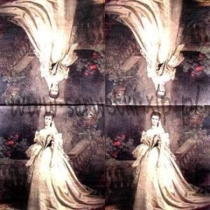Serwetka do decoupage - Sissi 5144