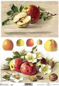 Papier ryżowy A4 210x297 - decoupage itd R433 7014