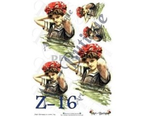 Papier do decoupage 210X305 - Art-Butique Z-16 1799