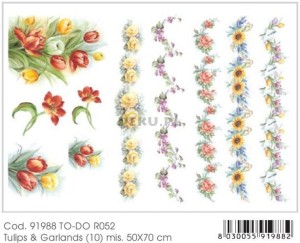 Papier do decoupage B2 50x70 - TO-DO R052 1122