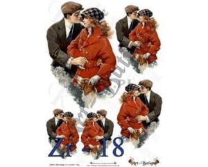 Papier do decoupage 210X305 - Art-Butique Zr-18 1465