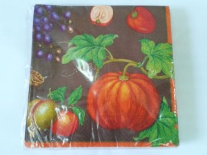 Serwetka do decoupage-Dynie i inne owoce 4535