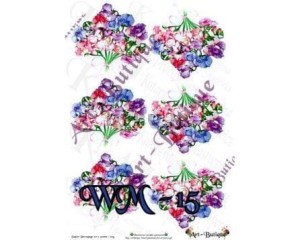 Papier do decoupage 210X305 - Art-Butique Wm-15 1679