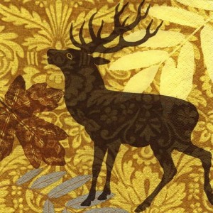 Serwetka do decoupage-jeleń
