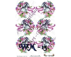 Papier do decoupage 210X305 - Art-Butique Wm-13 1677