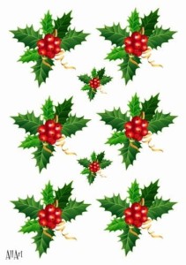 Papier decoupage 210x297mm A4 - AllArt 12 4623