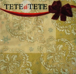 Serwetka do decoupage - Ornament 5218