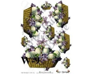 Papier do decoupage 210X305 - Art-Butique W-9 1524