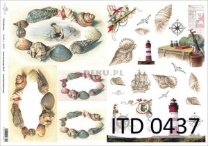 Papier decoupage A3 420x297 -  itd 0437 3293