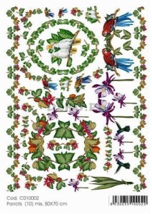 Papier do decoupage B2 50x70 - TO-DO C010002 1934