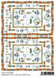 Papier do decoupage B2 50x70 - TO-DO C010020 1923