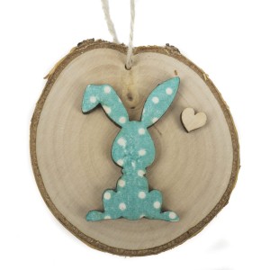 Deku – zając zajączek – ozdoba wisząca – 10 cm  000211