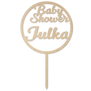 Deku – Topper Baby shower – koło 18x30 cm 000213  