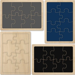 Deku - Puzzle tablicowe format 17 x 14 cm 8 elementów 000120b