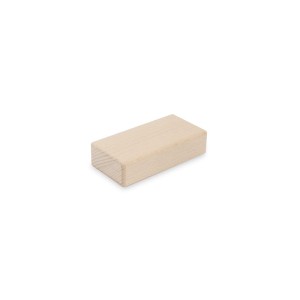 Deku - Klocek drewniany szlifowany i frezowany 2x4x8 cm R3  574076