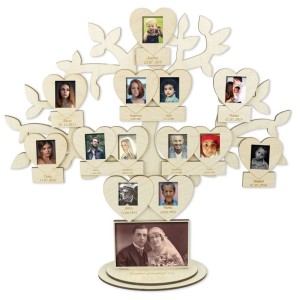 Deku – Drzewo genealogiczne ze zdjęciami 55x55 cm 571266