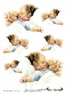 Papier do decoupage 210X305 - Art-Butique Od-16