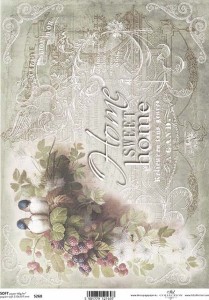 Papier decoupage Soft A4 210x297 - ITD S268