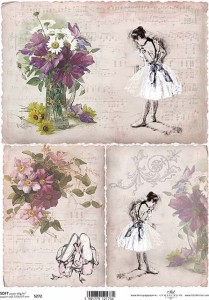 Papier decoupage Soft A4 210x297 - ITD S272