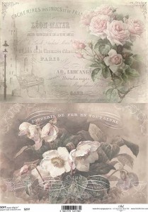 Papier decoupage Soft A4 210x297 - ITD S277