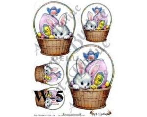Papier do decoupage 210X305 - Art-Butique W-5 1520