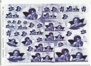 Papier decoupage A4 297X210 - itd 0123 990