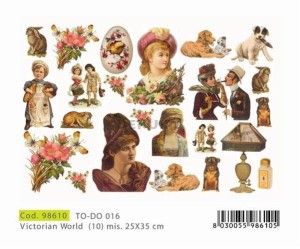 Papier do decoupage 250x350mm -TO-DO 016 1145