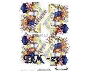 Papier do decoupage 210X305 - Art-Butique Dm-23 1779