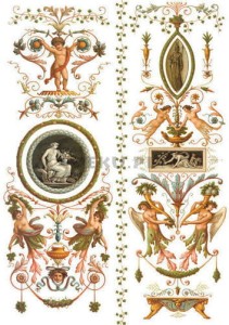 Papier decoupage A4 297X210 -  itd 0031m 987