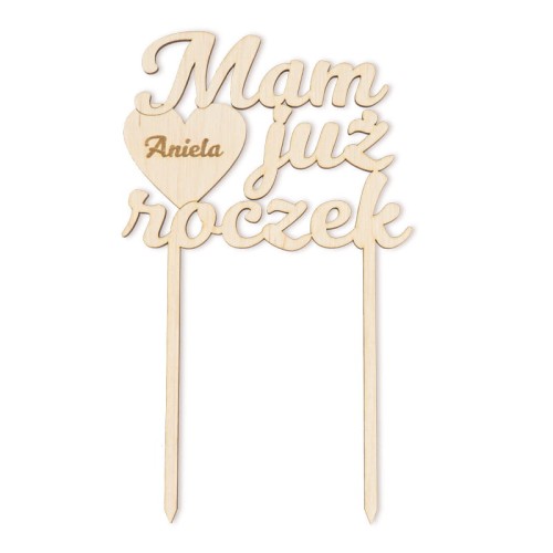 Deku – Topper - Mam już roczek ok.20x30 cm 000088.jpg