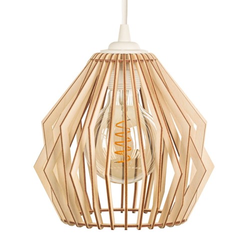 Deku - Aurelia Light Lampa wisząca dekoracyjna drewniana Biała oprawka L576407.jpg