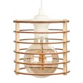 Deku - Chloe Lampa wisząca dekoracyjna drewniana Biała oprawka L576346 2.jpg