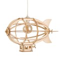 Deku – Sterowiec Lampa wisząca dekoracyjna drewniana Biała oprawka 2.jpg