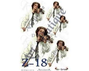 Papier do decoupage 210X305 - Art-Butique Z-18 1801