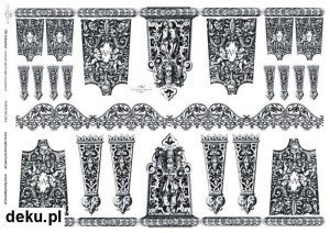 Papier decoupage A4 210x297 - itd 0261m 455
