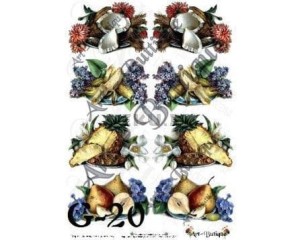 Papier do decoupage 210X305 - Art-Butique G-20 1623