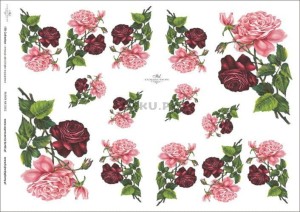 Papier decoupage A4 297X210 -  itd 0352m 1022