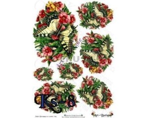 Papier do decoupage 210X305 - Art-Butique Ks-8 1483