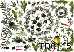 Papier decoupage A4 210x297 - itd 0115m 514